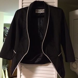Piped Blazer and Matching Cami